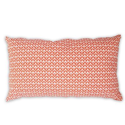 Coussin Décoratif Nelson 30x50cm - Polyester Rouge - Stof Lovely Casa - Déco Maison Tendance