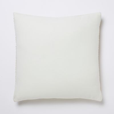 Coussin polyester Sagar jaune L.45 x l.45 cm