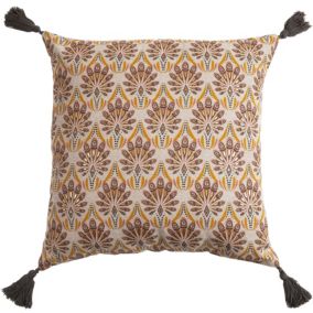 Coussin à pompons PEACOCK 40x40