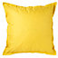 Coussin pouf XL jaune 100 x 120 cm