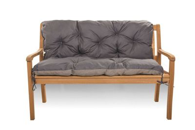 Coussin pour banc de jardin 120x60x60cm, coussin de banc de jardin Anthracite coussin de balançoire coussin de banc extérieur