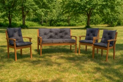 Coussin pour banc de jardin 120x60x60cm, coussin de banc de jardin Anthracite coussin de balançoire coussin de banc extérieur