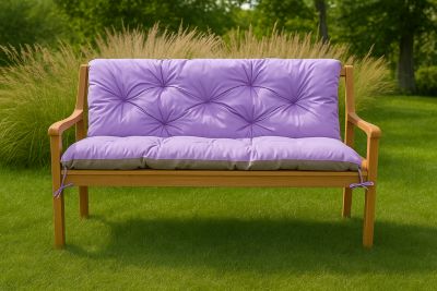 Coussin pour banc de jardin 140x60x50cm coussin de banc de jardin Violet coussin de balançoire coussin de banc extérieur