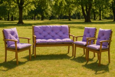 Coussin pour banc de jardin 140x60x50cm coussin de banc de jardin Violet coussin de balançoire coussin de banc extérieur