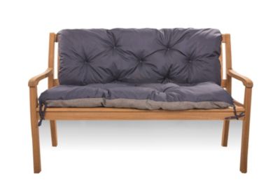 Coussin pour banc de jardin 150x50x50cm coussin de banc de jardin Bleu coussin de balançoire coussin de banc extérieur
