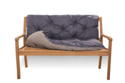 Coussin pour banc de jardin 150x50x50cm coussin de banc de jardin Bleu coussin de balançoire coussin de banc extérieur