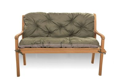 Coussin pour banc de jardin 160x50x40cm coussin de banc de jardin Vert coussin de balançoire coussin de banc extérieur