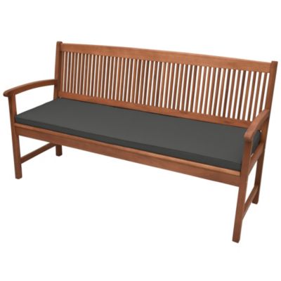 Coussin pour Banc Jardin 200/180/160/150/120/110cm, Coussin pour banc de 1/2/3 Places Exterieur intérieur Coussin D'assise Salon de Jardin Coussin Matelas Assise Dossier(Color1,50x50cm/20x20in