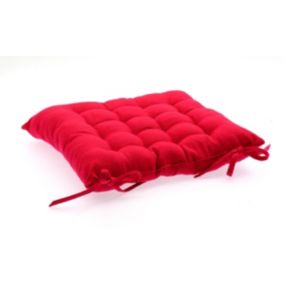 Coussin pour chaise de jardin Rouge 38 x 38 cm