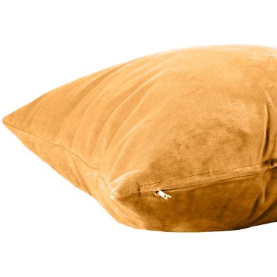 Coussin rectangulaire 30x50cm velours vert anis Nauru - SACASA