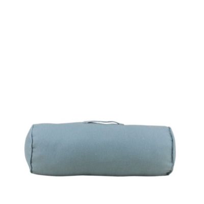Coussin rond extérieur en tissu deperlant anti UV 50x30cm