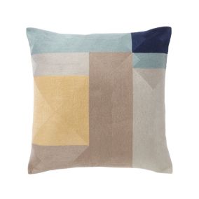 Coussin Topaze multicolore 45 x 45 cm