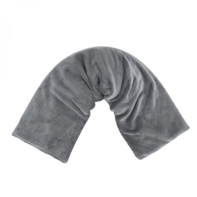 Coussin, tour de cou chauffant 50 x 12 cm - Gris - Vivezen