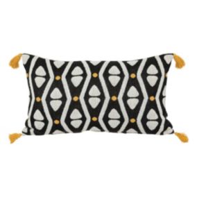Coussin "Tribal" 30x50cm jacquard - Atmosphera