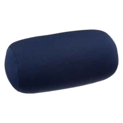 Coussin tube à microbilles- Bleu foncé- Atmosphera