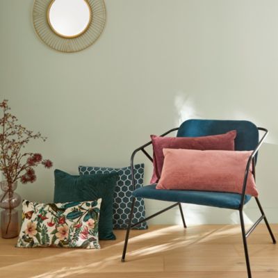 Coussin Velvet Valgreta 30x50 cm GoodHome bordeaux