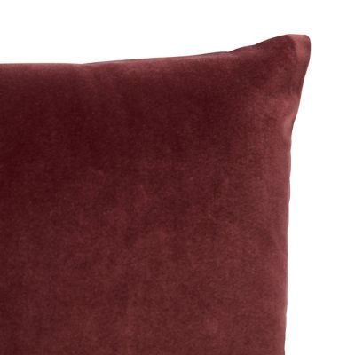 Coussin Velvet Valgreta 30x50 cm GoodHome bordeaux