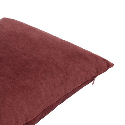 Coussin Velvet Valgreta 30x50 cm GoodHome bordeaux