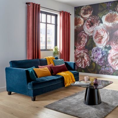 Coussin Velvet Valgreta 30x50 cm GoodHome rose