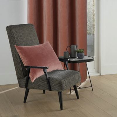 Coussin Velvet Valgreta 30x50 cm GoodHome rose