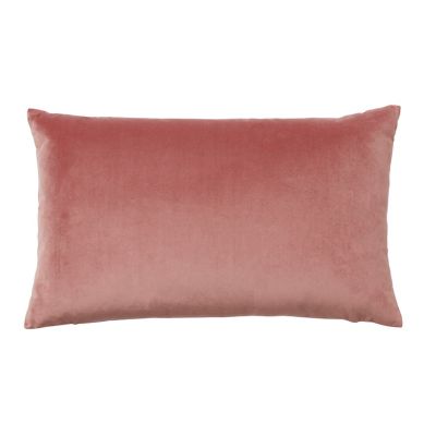 Coussin Velvet Valgreta 30x50 cm GoodHome rose
