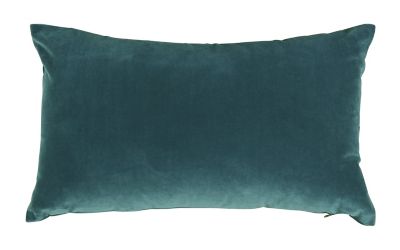Coussin Velvet Valgreta 30x50 cm GoodHome vert