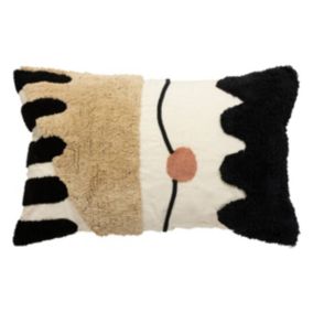 Coussin Wavy bliss beige 38x58cm - Atmosphera