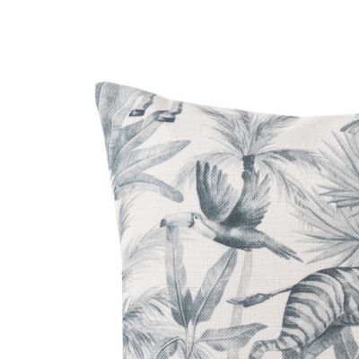 Coussin Zebulon Deco&Co gris L.45 x l.45 cm x ep.35mm