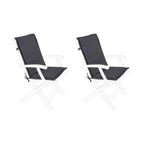 Coussins pour fauteuil de jardin non inclinable (lot de 2) - CANCALE