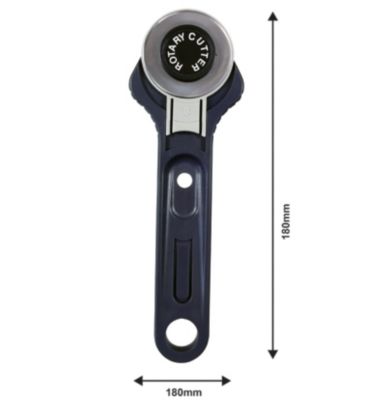 Couteau à lame circulaire pour papier peint GoodHome 18cm