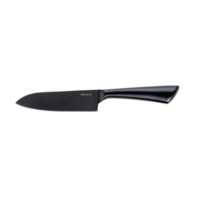 Couteau de chef noir en acier inoxydable Ace taille moyenne
