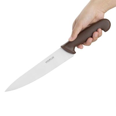 Couteau de Cuisinier Professionnel Marron 215 mm - Hygiplas