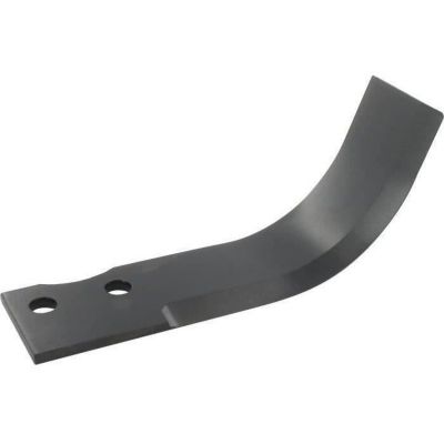 Couteau de fraise droit pour fraise arrière adaptable sur GOLDONI - L: 185mm, trou diamètre 10,5mm, entraxe 33mm, épaisseur 5mm