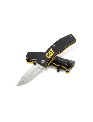 COUTEAU DE POCHE PLIANT CATERPILLAR 6"