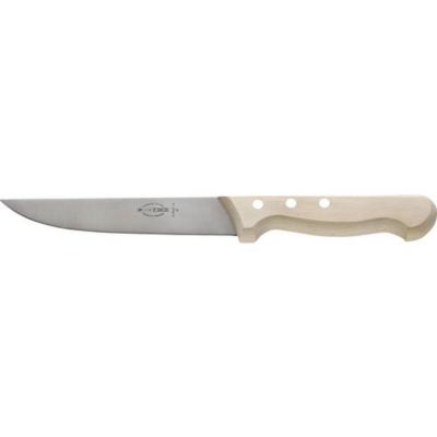 Couteau de travail Dick Nr.6 60006150, lame droite acier carbone 150 x 29 mm, manche bois.