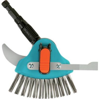 Couteau émousseur Gardena Combisystem 03608-20 - nettoyant joints 3 en 1, acier inoxydable