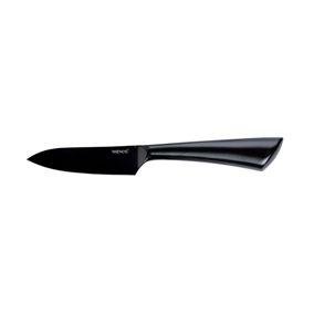 Couteau polyvalent noir en acier inoxydable petite taille