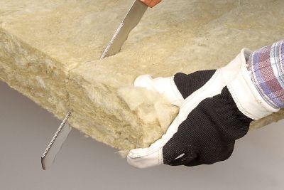 Couteau pour matériaux isolants poignée bois Wolcraft 270 mm