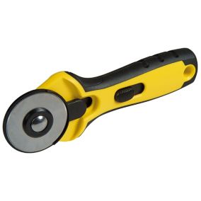 Couteau rotatif Stanley 45mm jaune et noir