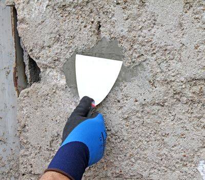 Couteau US à Enduire Semin, 15 cm et Rouleau pour Application d'Enduit ou de Peinture, 23 cm