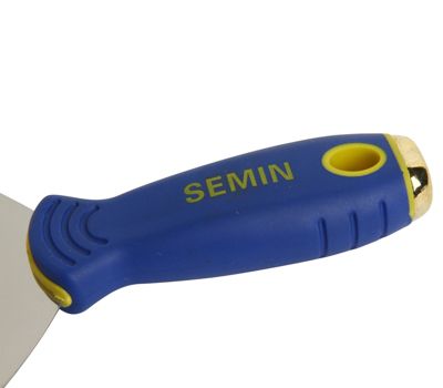 Couteau US à Enduire Semin, 15 cm et Rouleau pour Application d'Enduit ou de Peinture, 23 cm
