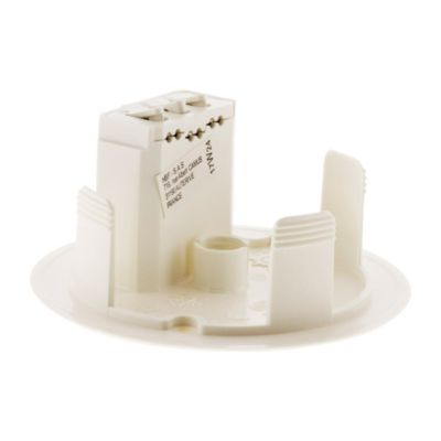 Couvercle DCL pour boîte applique diamètre 80mm - Blanc - Zenitech