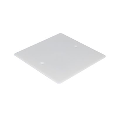Couvercle de boîte de dérivation avec système de fermeture à vis Diall 110 x 110 mm