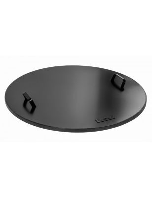 Couvercle de brasero rond en acier avec 2 anses 81,5 cm
