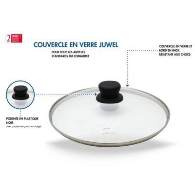 Couvercle de cuisson en verre 16 cm Elo