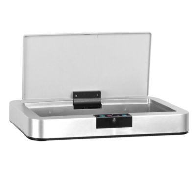Couvercle de poubelle automatique DAYTONA Argent