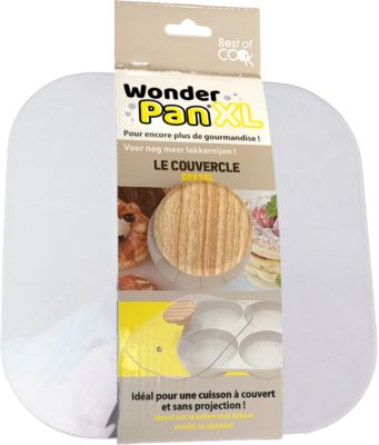 Couvercle en verre pour poêle 23 cm Best of TV Wonderpan