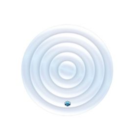 Couvercle gonflable pour spa gonflable rond 4 places diamètre 140 cm - Netspa