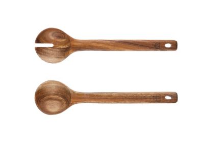 Couverts à salade en bois d'acacia OLLE
