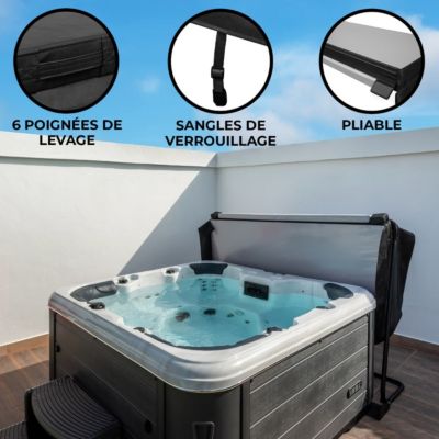 Couverture de Jacuzzi 2m - Noir